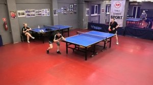 ФИНАЛ! Закзун/Орлова (1203) - Сергеев/Ланцетова (1181) 19.04 БЛИЦ-турнир МИКСТ настольный теннис