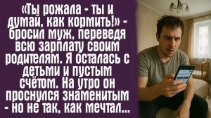 Истории из жизни / Жизненные истории / Слушать «Ты рожала — ты и думай, как кормить!» — бросил муж