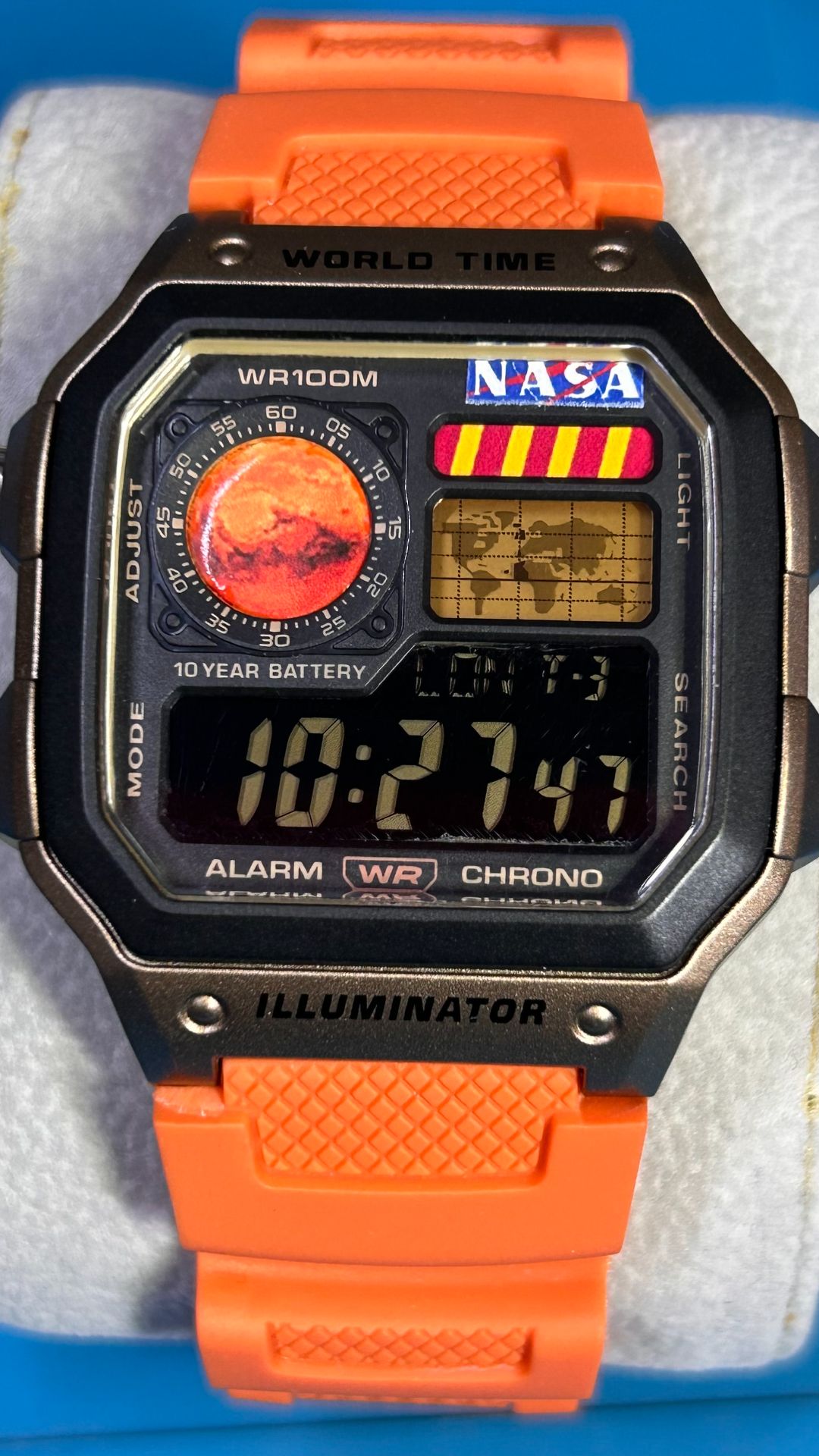 Сasio Ae-1200 кастом «Марс»