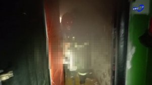 На пожаре в Мозыре работники МЧС спасли двух человек