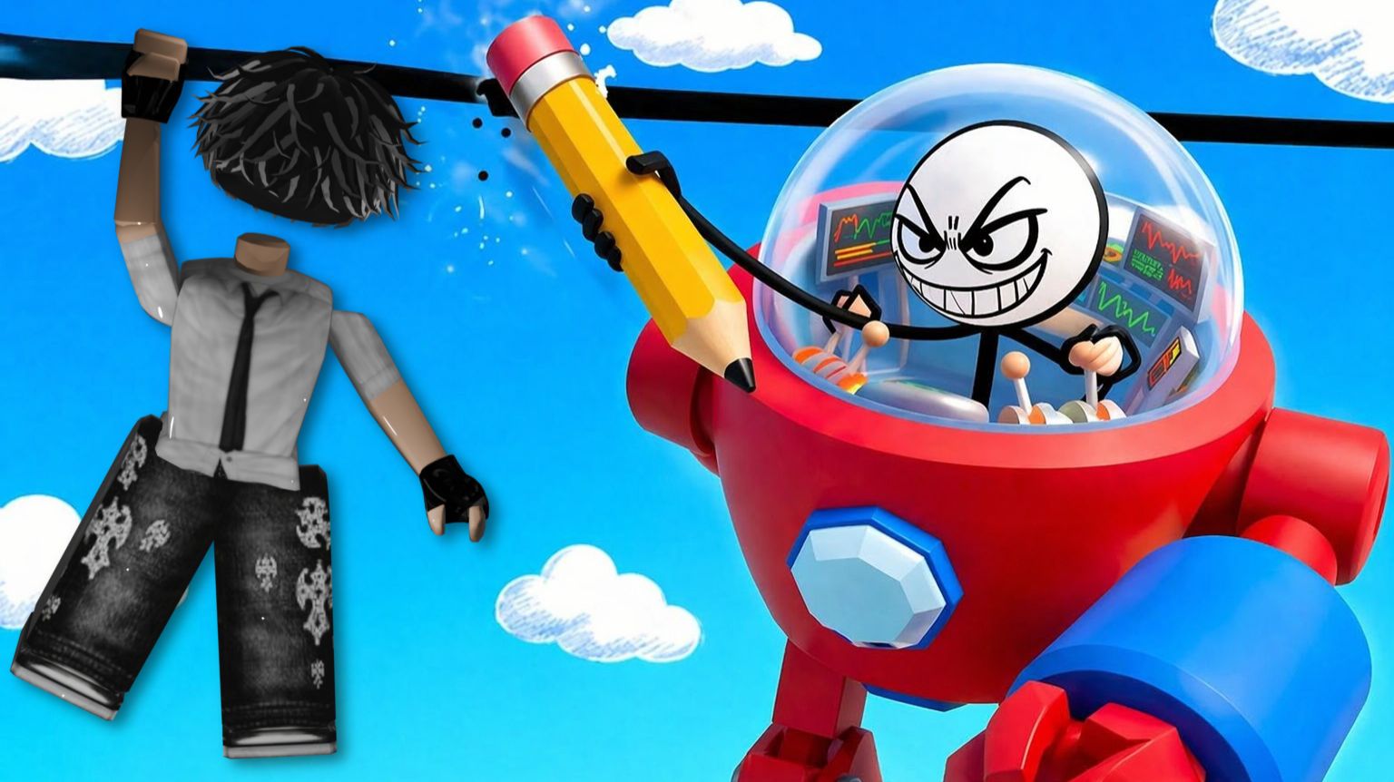 НАРИСУЙ ОББИ ЧТО БЫ ПРОЙТИ!