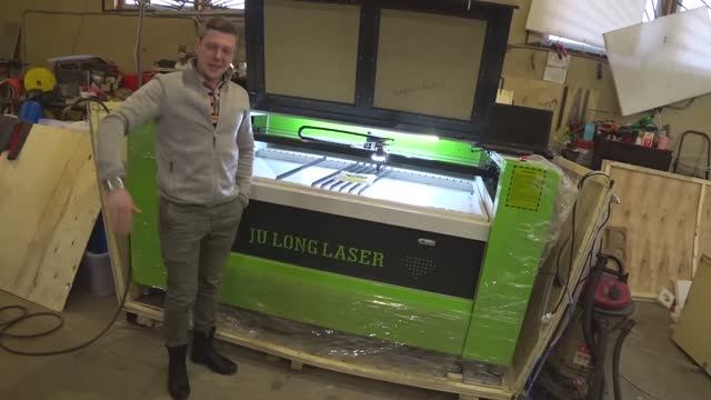 Лазерный станок с камерой. Большое поле. CO2 гравер резак. CCD камера на станке. ЧПУ24