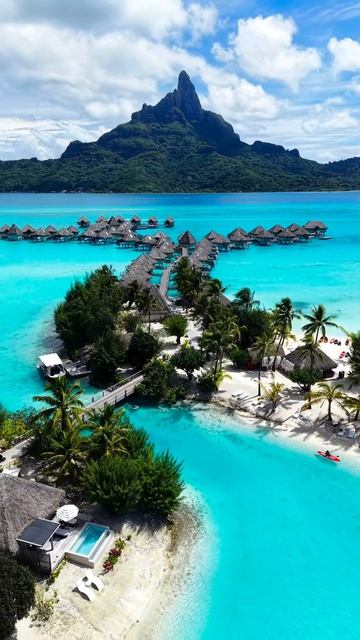 Остров Бора-Бора — жемчужина Французской Полинезии