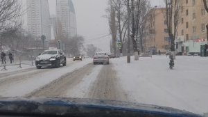 Поездка с Никитой по центру и Нулевой продольной. Обсуждаем основные причины ДТП