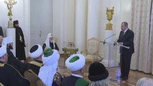 С.Лавров на приеме по случаю православной Пасхи, Москва, 22 апреля 2026 года