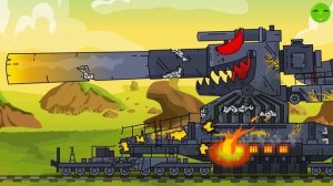 ДВА КВ-44 ПРОТИВ ДОРЫ - Мультики про танки