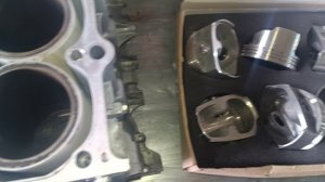 NISSAN VK56 КАЧЕЛИ ПОСЛЕ РАСТОЧКИ