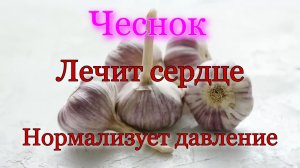 Как простой чеснок спасает жизнь.