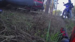 моё ПЕРВОЕ ПАДЕНИЕ с питбайка...