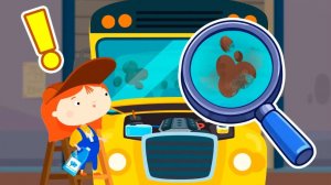 🚍 У автобуса сломались дворники! Доктор Машинкова спешит помочь