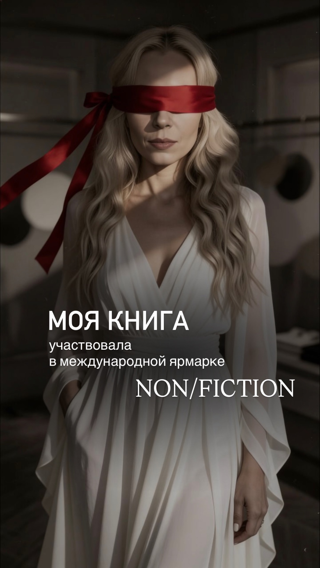 МОЯ КНИГА СТАЛА УЧАСТНИКОМ МЕЖДУНАРОДНОЙ ЯРМАРКИ NONfictioN Весна26