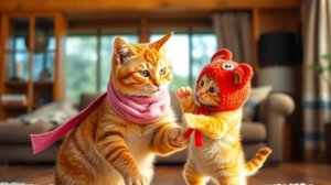 Милые моменты мамы-кошки и её котёнка 😻 Смешные и умилительные мгновения ❤️❤️ #cat