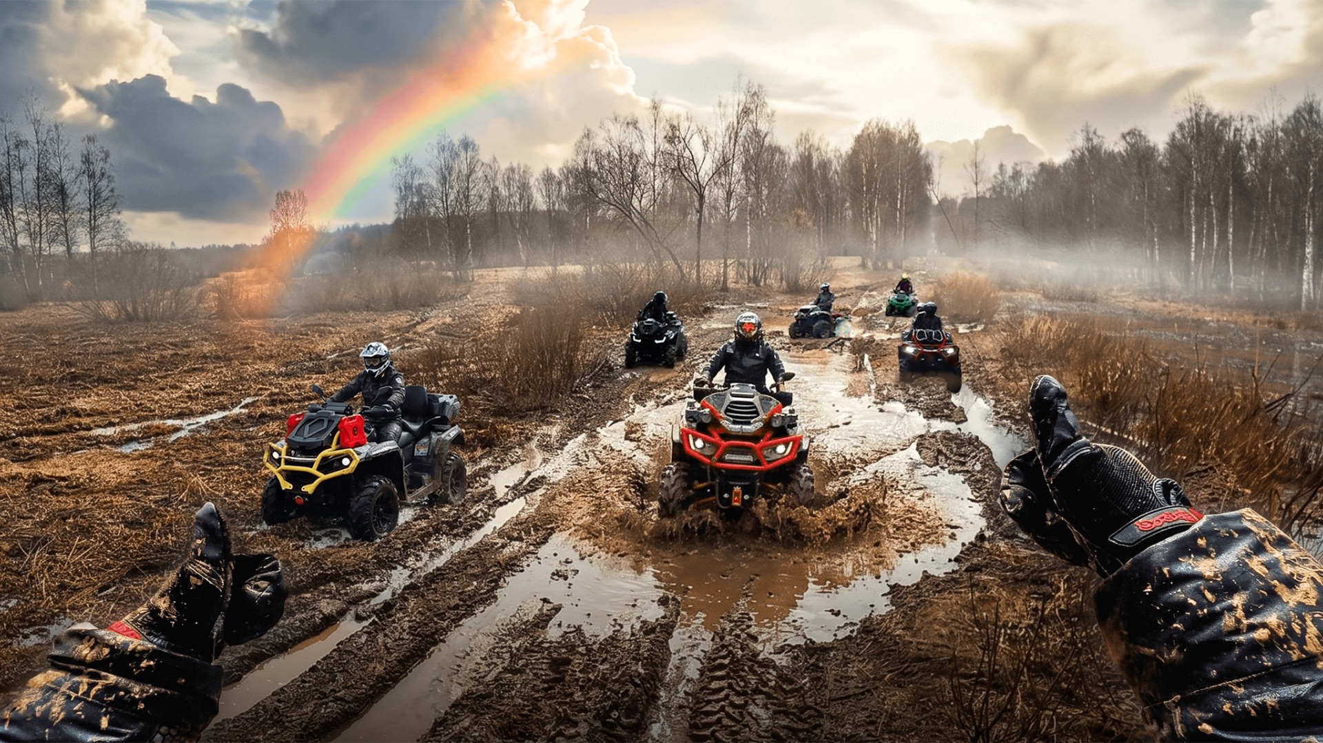 SEGWAY, STELS, BRP, AODES, CFMOTO – ПОКОРЯЮТ ЕКАТЕРИНИНСКИЙ ТРАКТ!