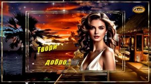 Твори добро, когда темно вокруг  ЯРОСЛАВ ЛЕОНОВ