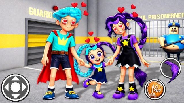 ИГРАЮ ЗА СЕМЬЮ ЛИЛИ ЛАВБРЕЙДС И РОРИ РЕДКЕЙП  /  МОД ПОБЕГ ИЗ ТЮРЬМЫ BARRY?!