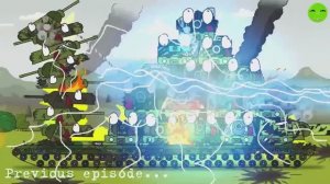 I won't let the KV 54 be offended! Leviathan vs Electro Monster - Cartoons about tanks