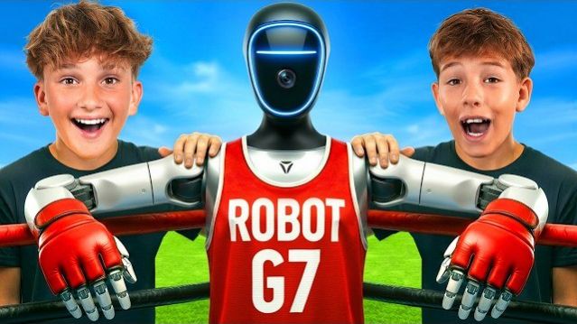 Я провел 24 часа с НАСТОЯЩИМ РОБОТОМ!