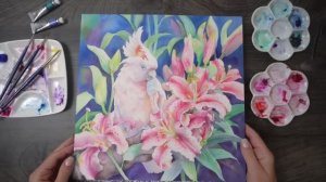 Мои трудности с акварелью