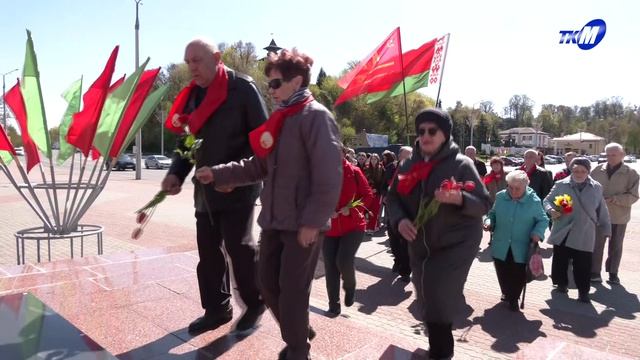 Мозырские коммунисты отметили 156-ю годовщину со дня рождения Владимира Ленина