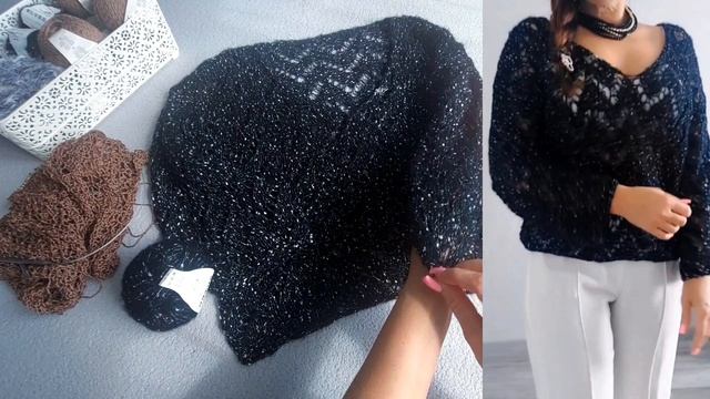 🔥 ПУЛОВЕР ИЗ КИТАЙСКОЙ ПРЯЖИ/ Мой новый процесс вязания