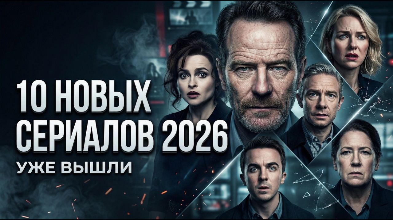 10 НОВЫХ СЕРИАЛОВ 2026 ГОДА, КОТОРЫЕ УЖЕ ВЫШЛИ