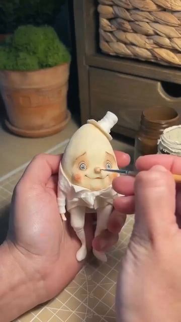 Чудесная игрушка из ваты🫶