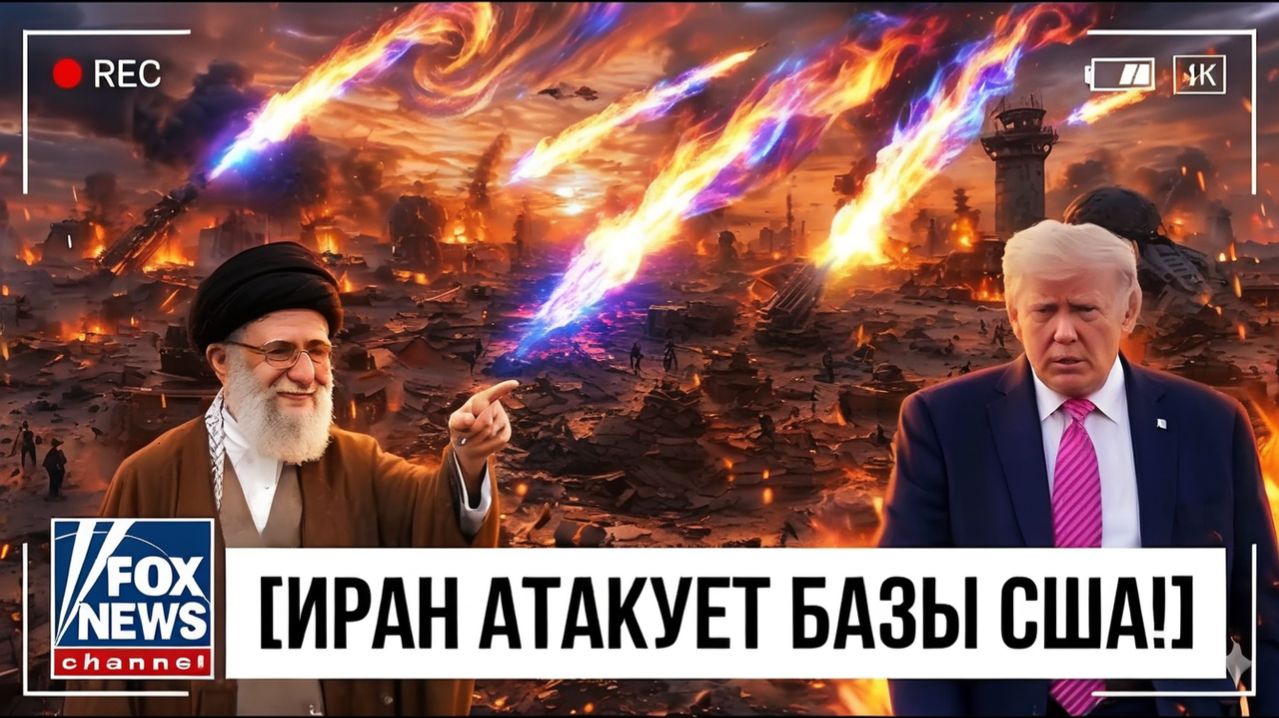 ИРАН АТАКУЕТ ВОЕННЫЕ БАЗЫ США В МАССИРОВАННОЙ ОПЕРАЦИИ!  Макгрегор РАСКРЫВАЕТ ВСЁ