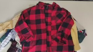 Лот 2687 Рубашки Клетка Вельвет и др. Женские Германия ЭКСТРА 990р_кг 7кг 27ед