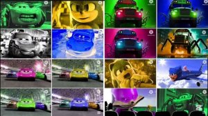 Молния Маквин и Соник МУЛЬТИКИ ПРО МАШИНКИ Битва героев и танцы 🏎️🦔