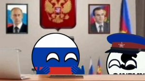 Countryballs 6 Савелий в гостях
у России в Кремле!