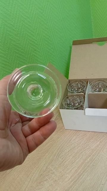 Рюмка (6 шт.) хрустальная 120мл Neman Неман арт 1030591