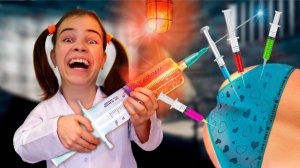 Клизмы, уколы и капельницы - тупая медсестра лечит больных