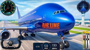 Аварийная посадка самолета Боинг - Airplane Simulator. Игровой процесс для Андроид. Игры. Мультики