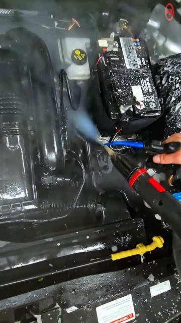 Мойка М3. Мойка двигателя паром