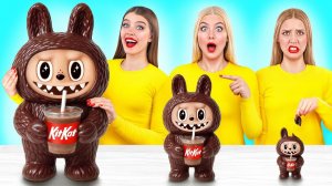 Большая, Средняя или Маленькая Тарелка Челлендж # Удивительные Кухонные Трюки от Candy DO