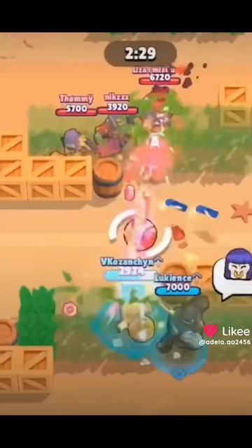 Мой друг играл в бравлСтарс.