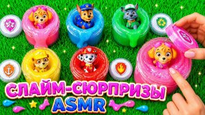ЩЕНЯЧИЙ ПАТРУЛЬ В СЛАЙМЕ: Скай, Зума, Гонщик, Крепыш, Маршалл, Рокки