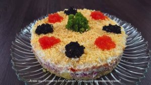 Лучший рецепт Мимозы с тунцом и плавленым сырком - попробуйте этот сочный слой! 😍✨