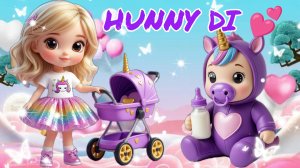 ✨Диана и Никки✨ Сборник видео для детей. Канал Hunny Di💕