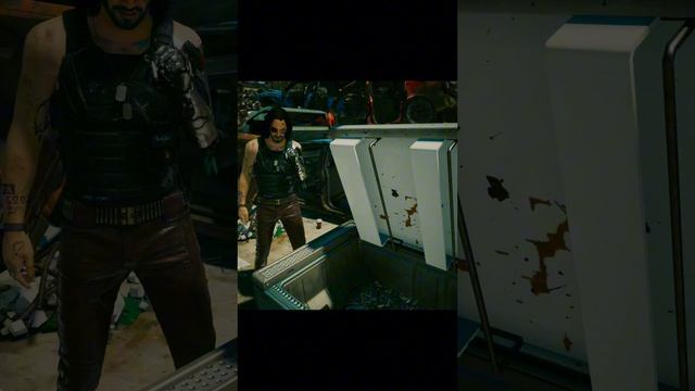 Cyberpunk 2077 на свалке