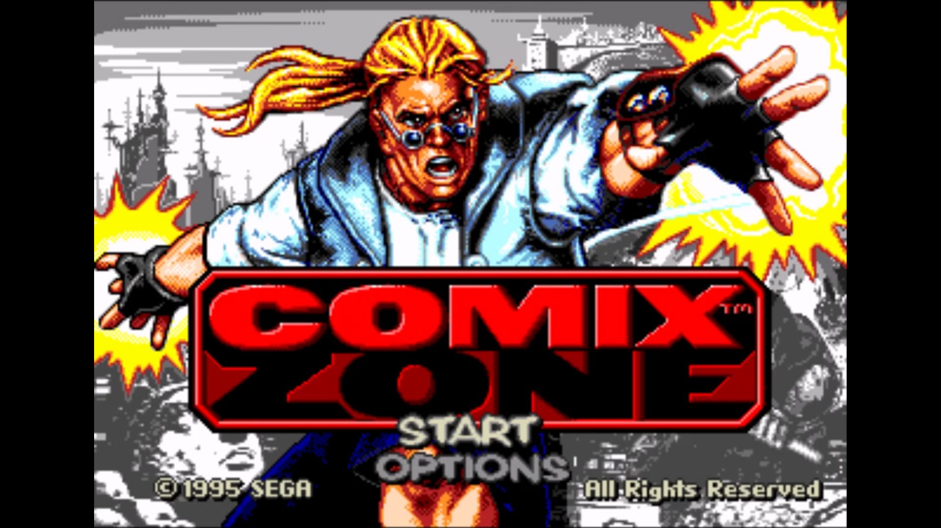 Comix Zone | Зона Комиксов [SMD][RUS] 01/01