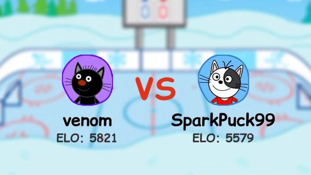 Играю в три кота хоккей эло (апнул 6к эло)