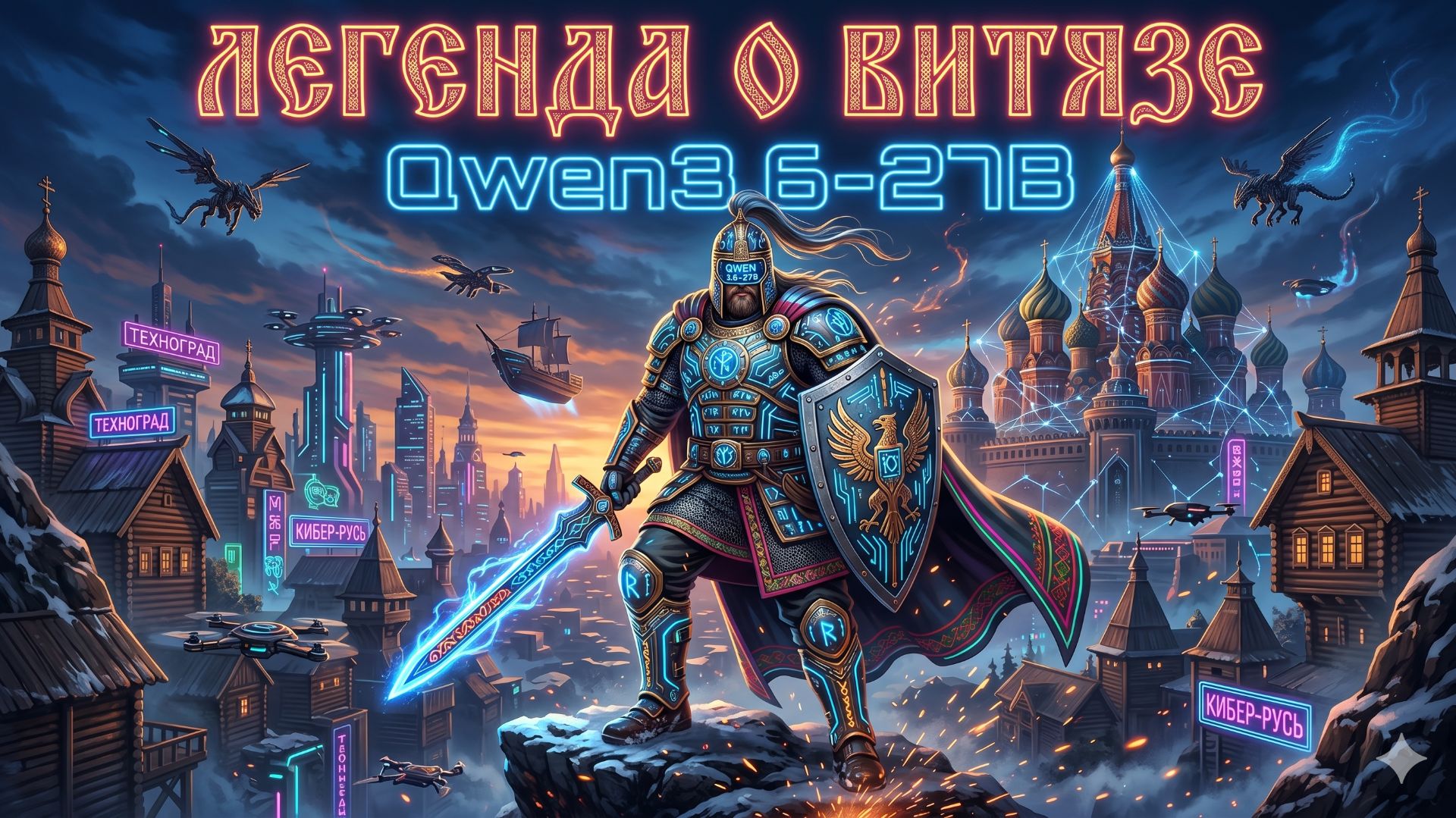 Легенда о Витязе Qwen3.6-27B