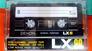 Обзор и тест кассеты Denon LX (1984)
