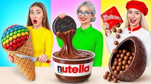 Кулинарный Челлендж# Я против Бабушки # Безумная Кулинарная Битва от Candy DO