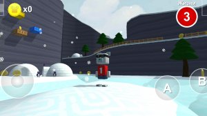 Я прошёл всех золотых медведей в супер беар в снежной долине