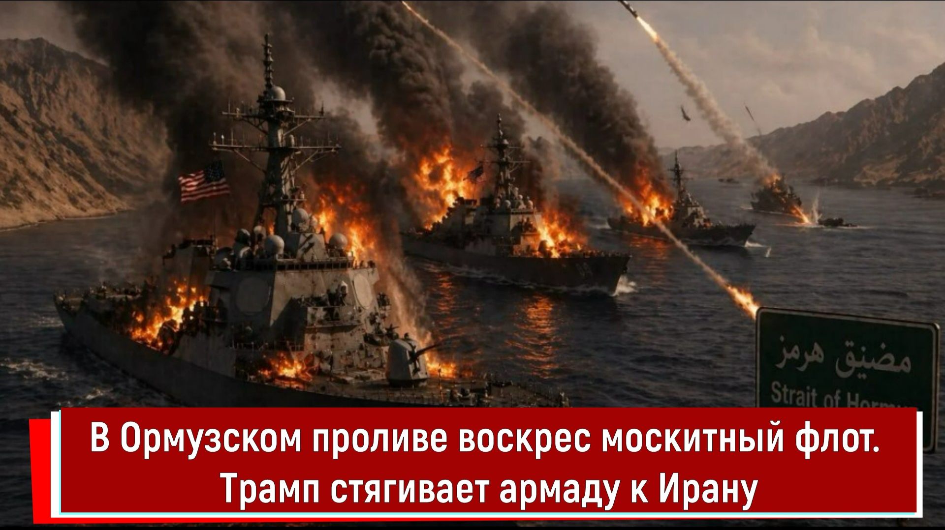 В Ормузском проливе воскрес москитный флот. Трамп стягивает армаду к Ирану