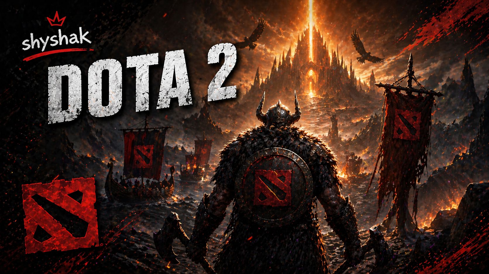 ДОТА 2 1-2 ИГРЫ ПОТОМ ВАЛЬГАЛЛА (наверное)