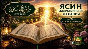 Сура Ясин — невероятно красивый голос | Слушай утром и вечером для покоя