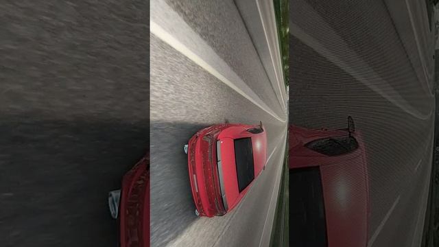 я езжу на разных машинах в Beam NG DRIVE